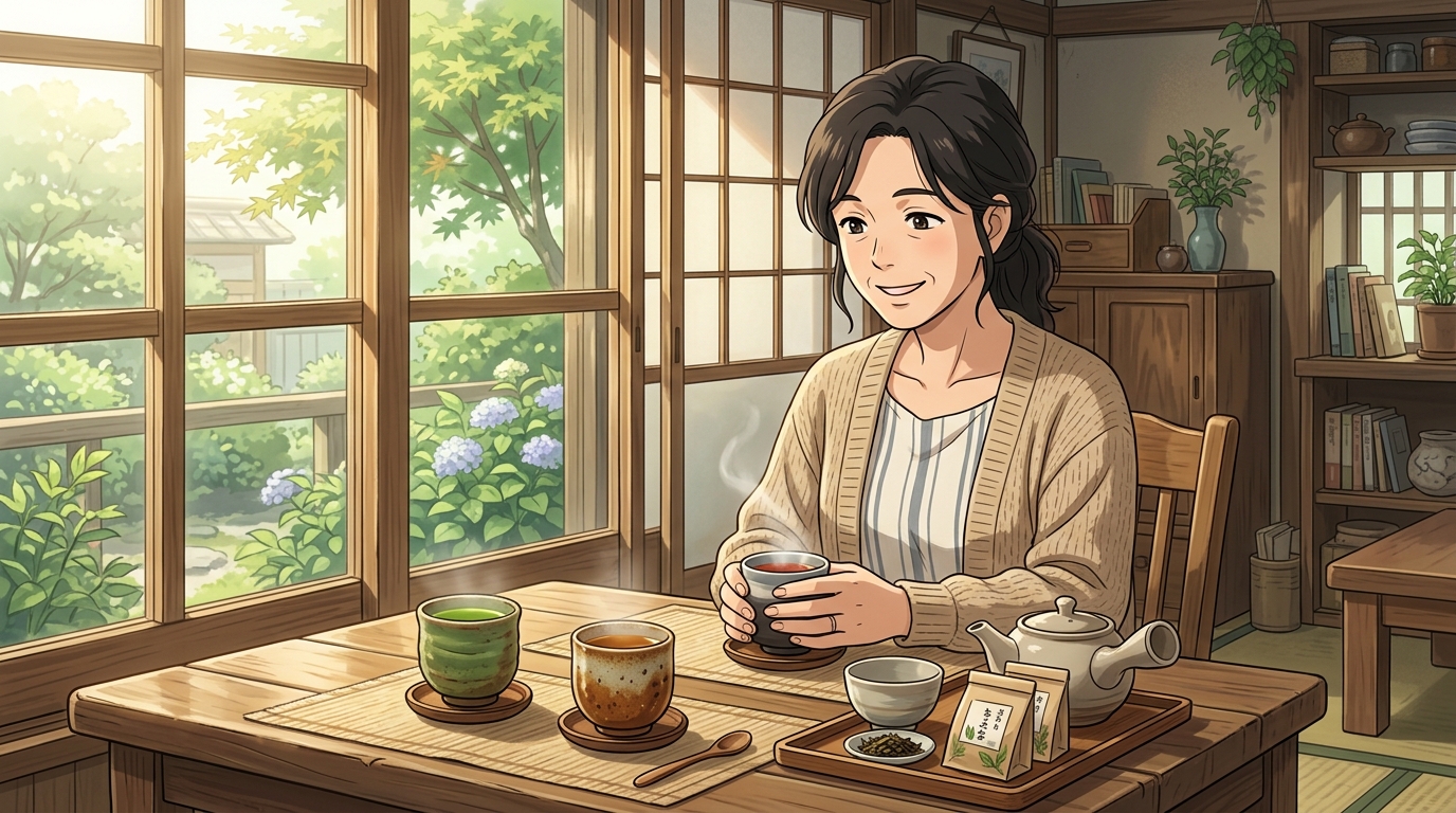 第5章 わたしのお気に入り、3つの茶葉